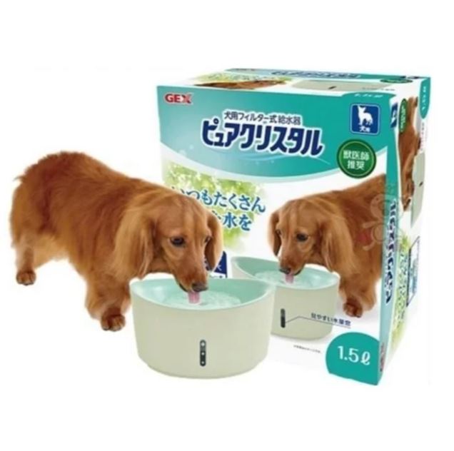 日本品牌GEX開發的寵物飲水機系列屢屢榮獲日本獸醫師協會大力推薦。